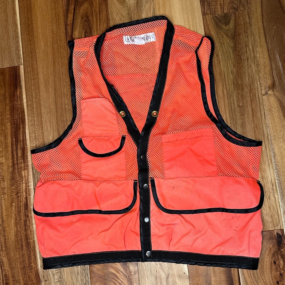 Ben Meadows Mesh Cruiser Vest Orange Hi-Vis. XL.